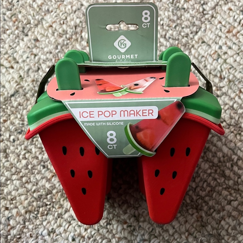 Gourmet Ice Pop Maker with Silicone